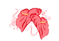 Tropical Sweetheart Sticker